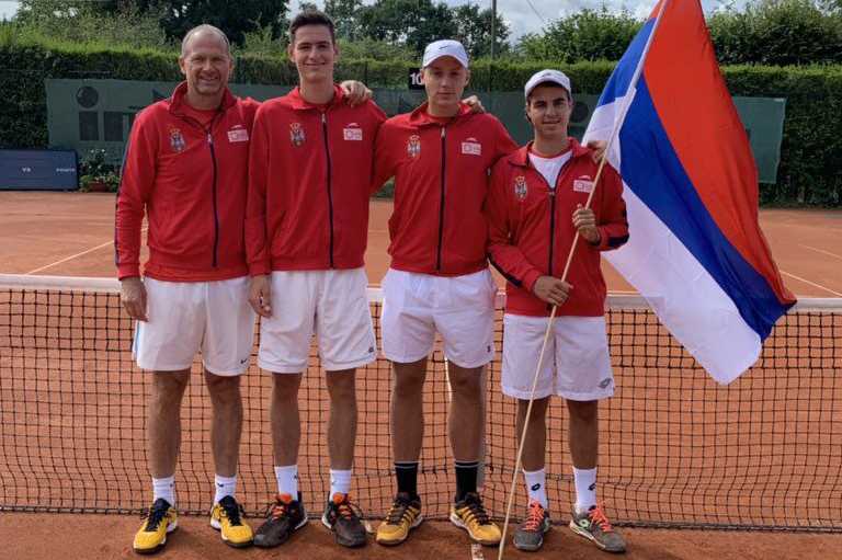 Muška teniska reprezentacija Srbije (U16) u borbi za evropsko zlato